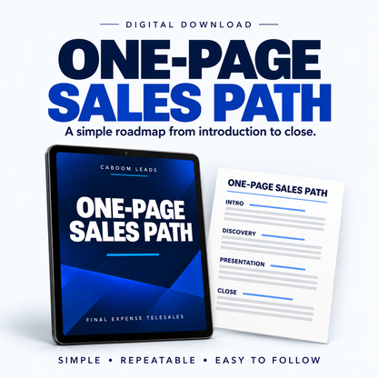 Final Expense Telesales Master System