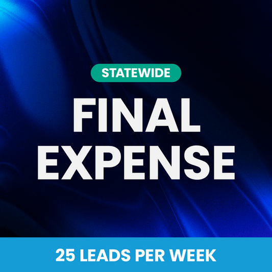 Final Expense - 25 Leads Per Week