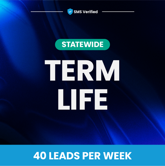 Term Life - 40 Leads Per Week